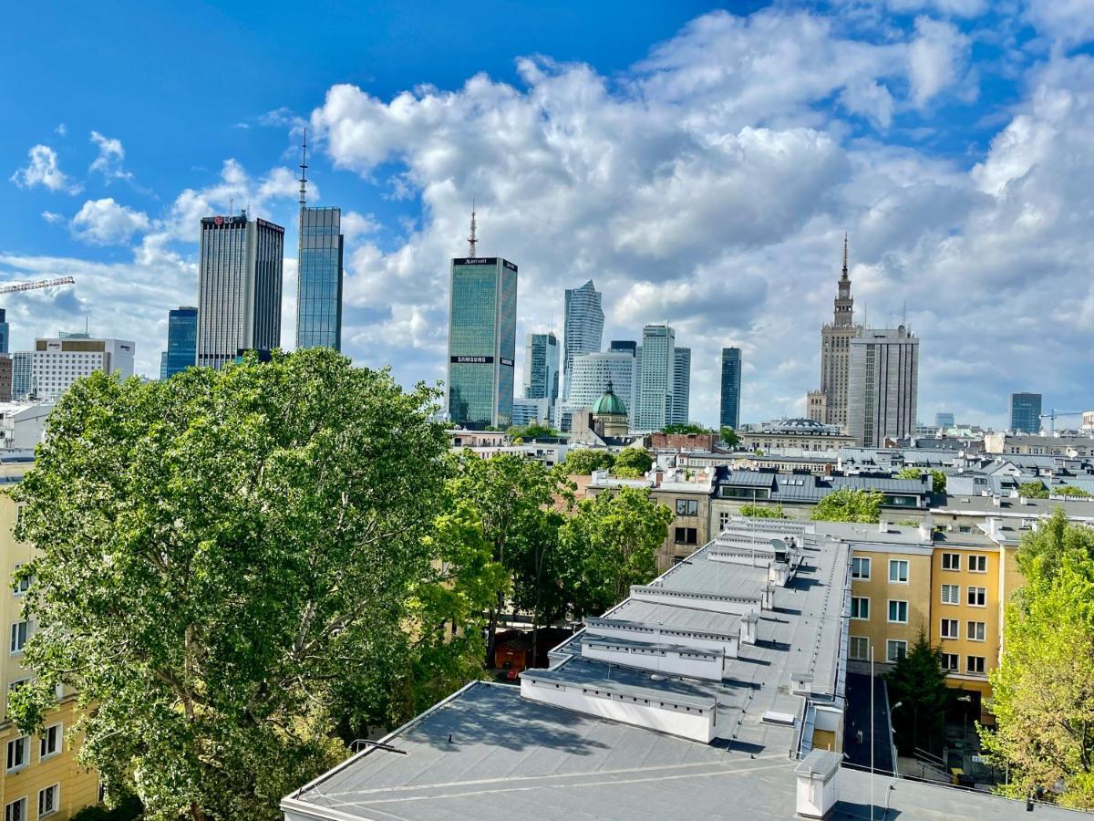 Super Beauty Metro Wifi 65'Tv Netflix Hbo Appletv+ Lägenhet Warszawa Exteriör bild