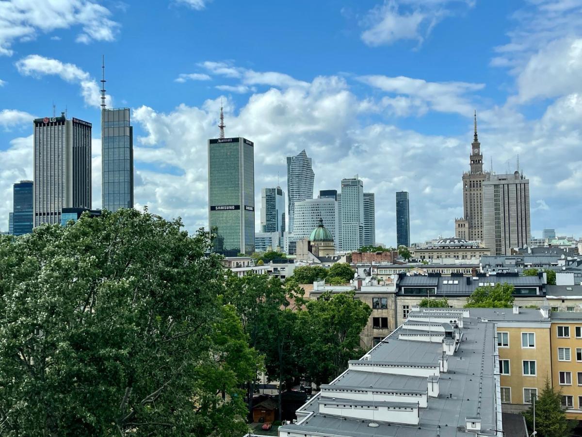 Super Beauty Metro Wifi 65'Tv Netflix Hbo Appletv+ Lägenhet Warszawa Exteriör bild