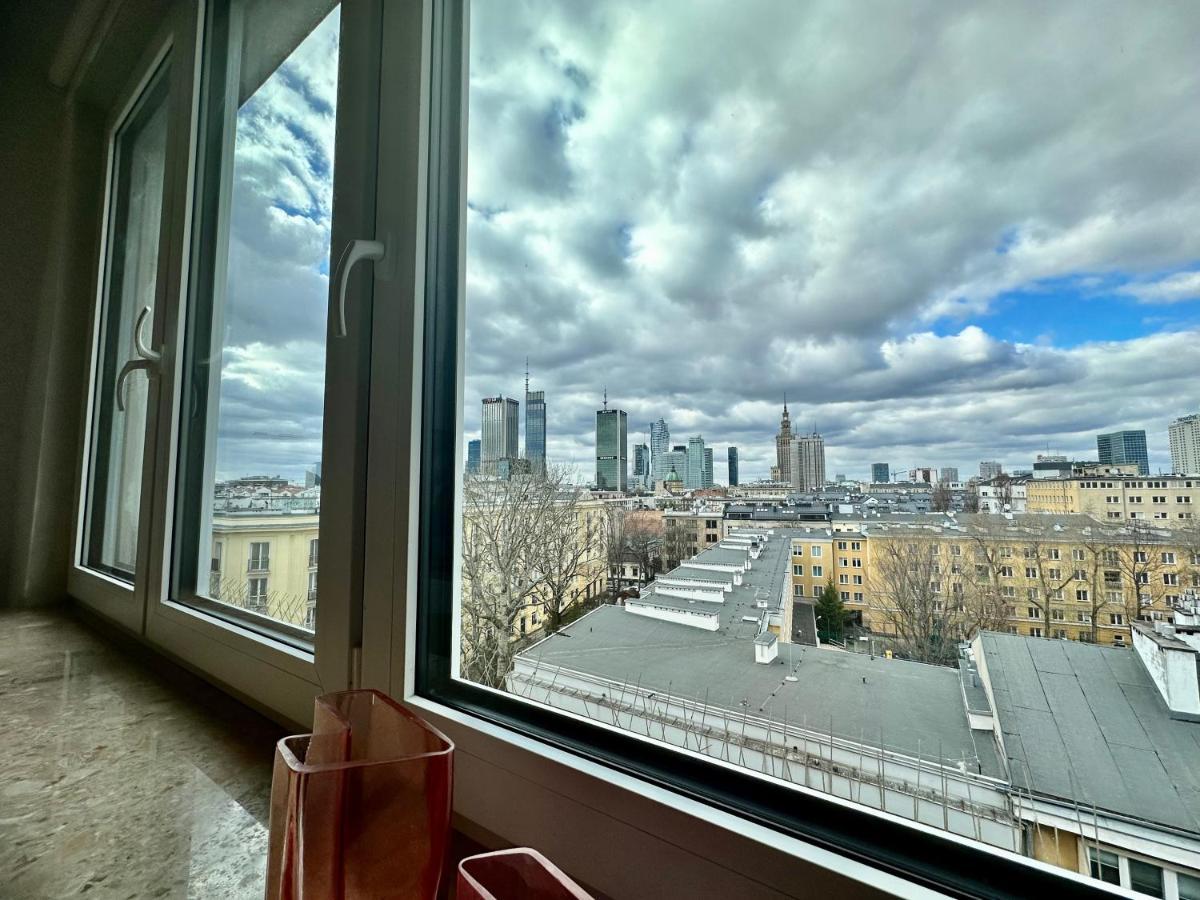 Super Beauty Metro Wifi 65'Tv Netflix Hbo Appletv+ Lägenhet Warszawa Exteriör bild
