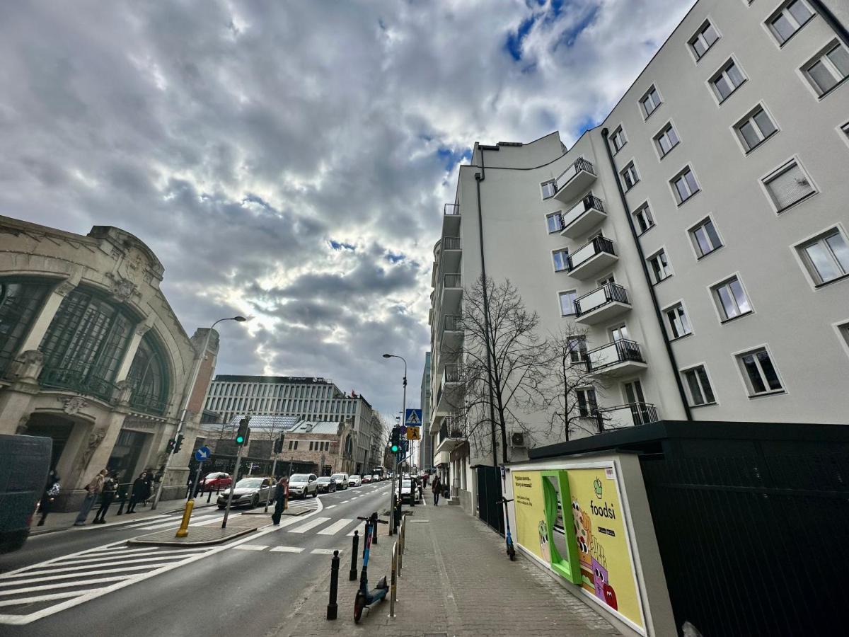 Super Beauty Metro Wifi 65'Tv Netflix Hbo Appletv+ Lägenhet Warszawa Exteriör bild