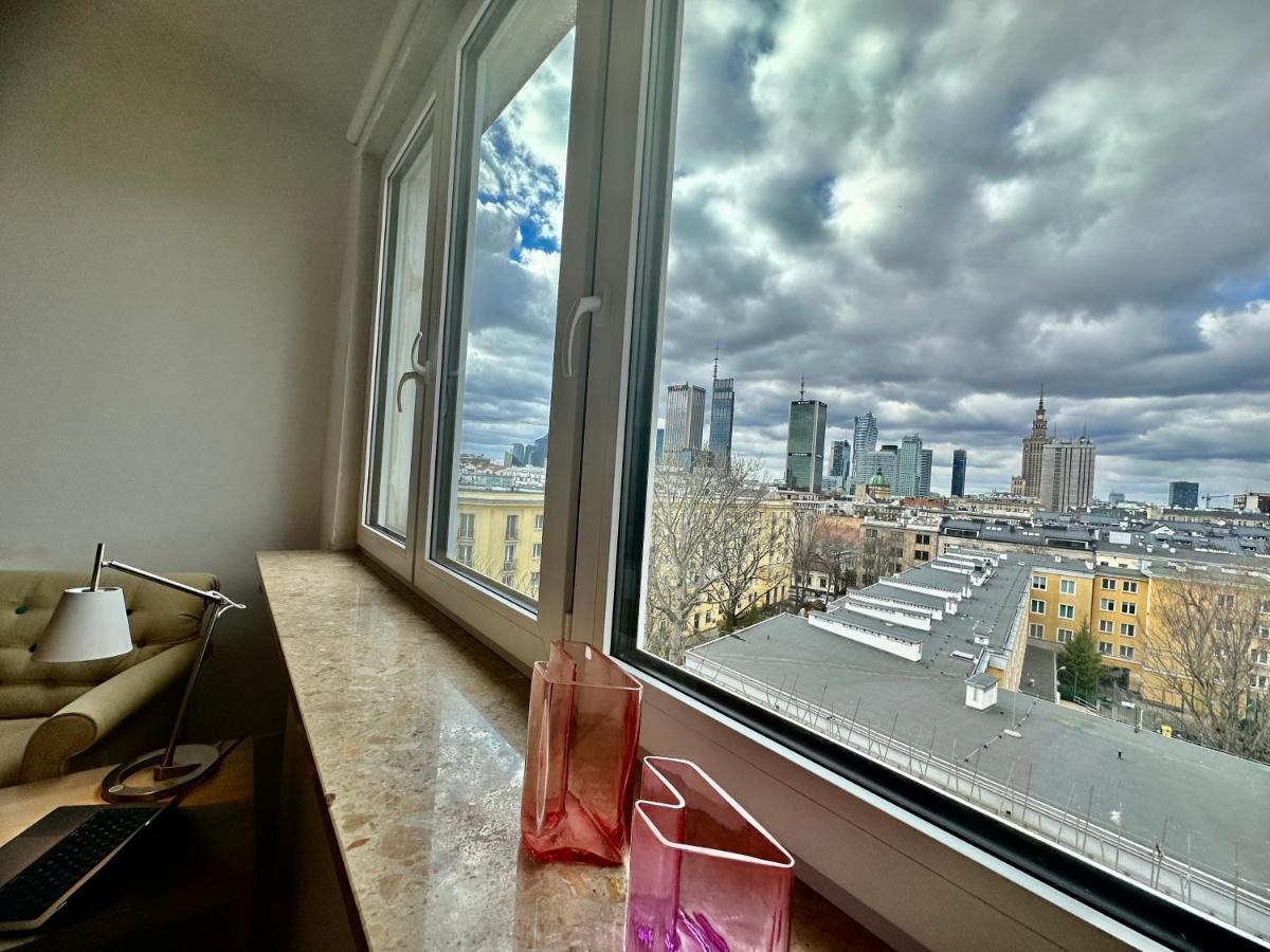 Super Beauty Metro Wifi 65'Tv Netflix Hbo Appletv+ Lägenhet Warszawa Exteriör bild
