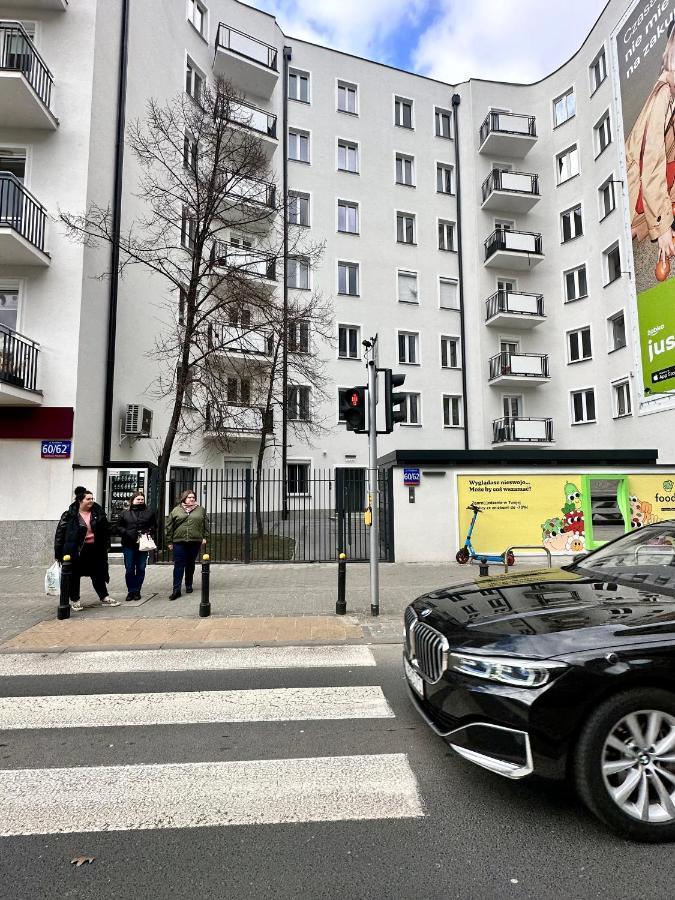 Super Beauty Metro Wifi 65'Tv Netflix Hbo Appletv+ Lägenhet Warszawa Exteriör bild